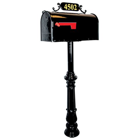 metal protector for mail box post|decorative mailbox cover.